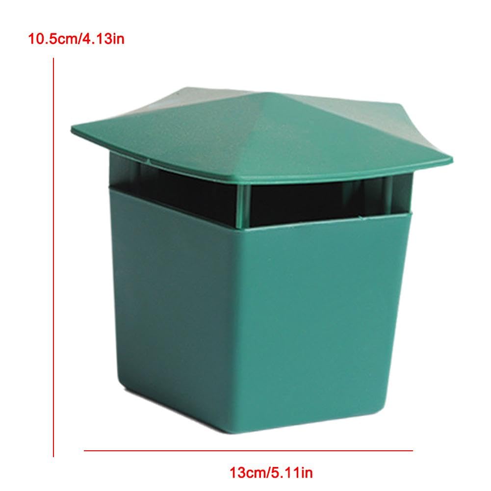 Slug Trap 5 Pack Reusable Plastic Beer Trap for Garden - Eco-Friendly Snail Catcher with Weatherproof PP Design for Farm Pest Control