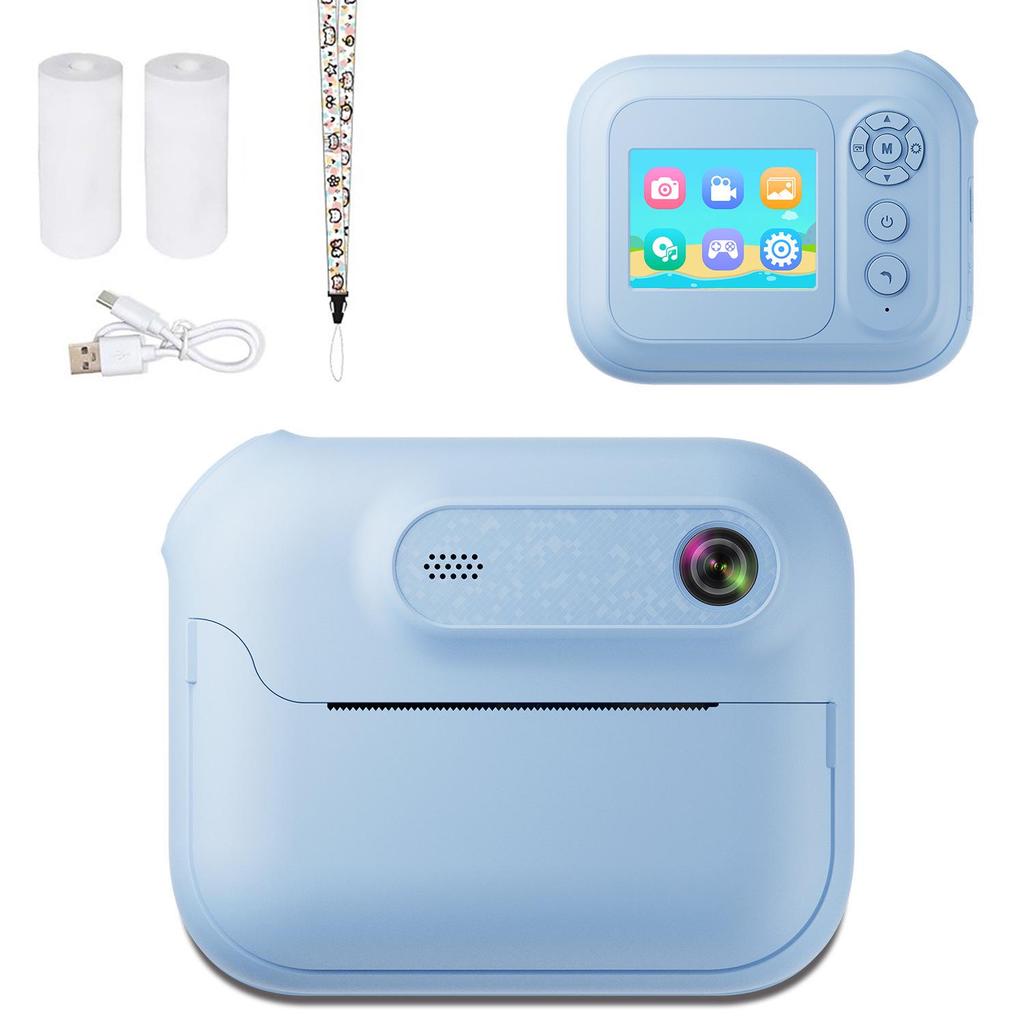 S8 Children's Instant Camera - Cute Cartoon Digital Mini Camera for Photos