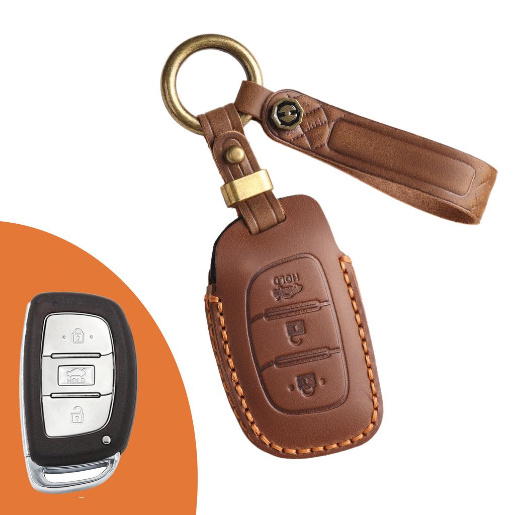 Anwendbar auf Peking Hyundai Lead Schlüsselsatz ix35 Langming Bild ix25 Rena Elantra Autoleder Rindsleder