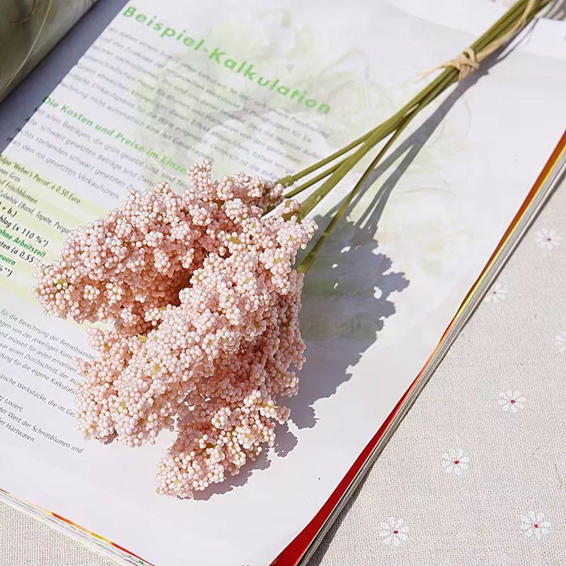 Artificial Plants PE Lavender Vases for Home Decoration Wedding Decorative Fake Flowers Bridal Accessories Clearance Stage Props