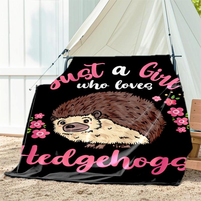 1pc dog pattern blanket, all season lightweight home office outdoor nap multifunctional blanket