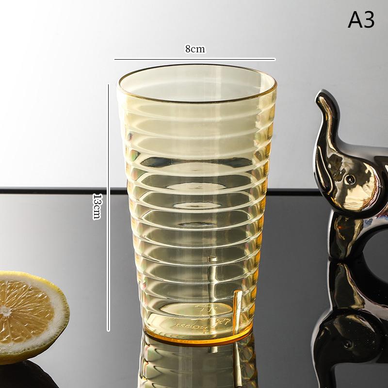 

Прозрачный высококачественный стакан для воды, пластиковый стакан для пива Ps, прозрачный стакан для вина из-за рубежа, стакан для домашнего ополаскивателя для полости рта