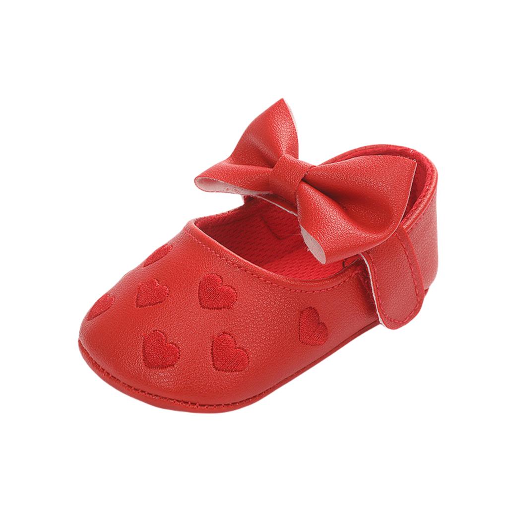 Kids Baby Girls Summer Bowkont Princess Dress Non-slip Casual Shoes