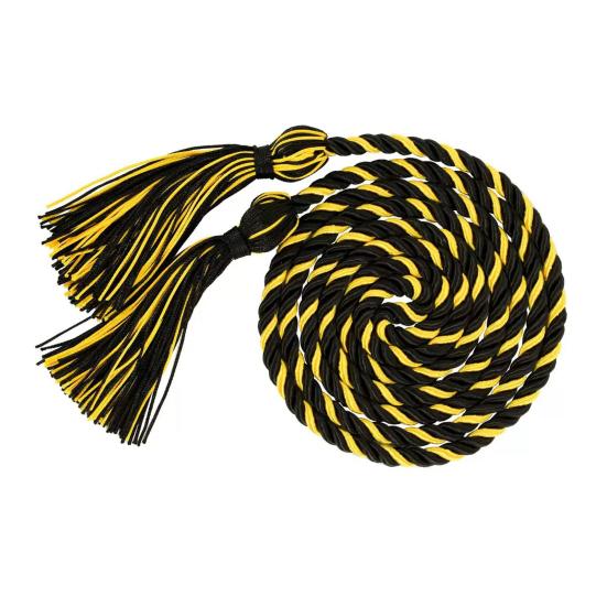 2026 Graduation Cord 5.6Ft Long Braided Cord Double Tassel Graduation Gown Cord for Graduation Ceremony Bachelor Master Doctoral