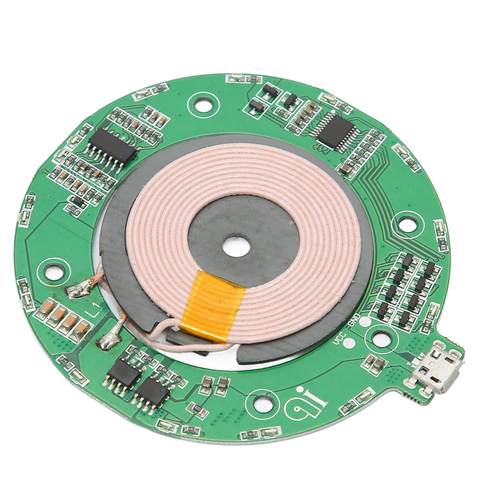 

Бездротовий зарядний пристрій Micro USB, передавач 5 Вт, плата PCBA для проектів зарядки автомобіля