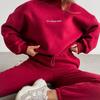 Damen Leuchtend Gelber Hoodie und Jogginghose Set Lässige Sportbekleidung Zweiteiliges Outfit