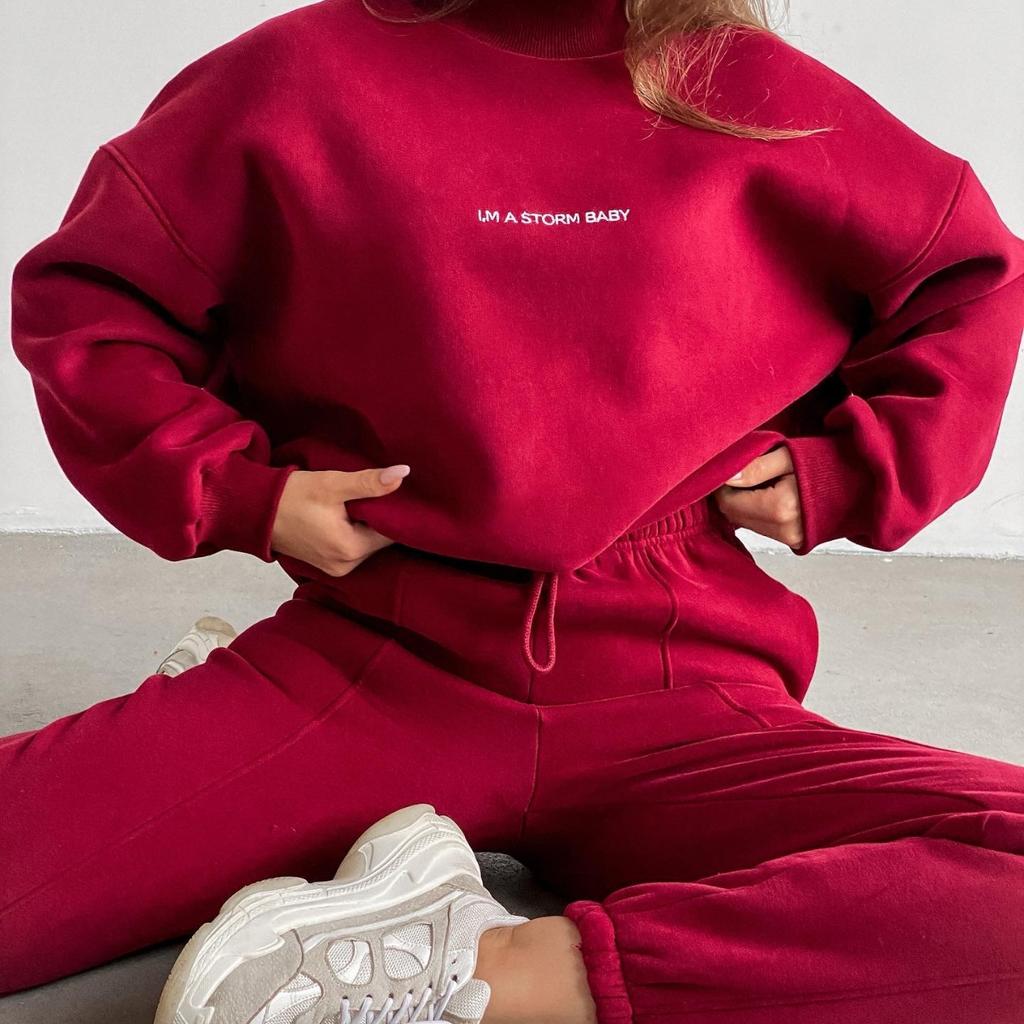 Damen Leuchtend Gelber Hoodie und Jogginghose Set Lässige Sportbekleidung Zweiteiliges Outfit