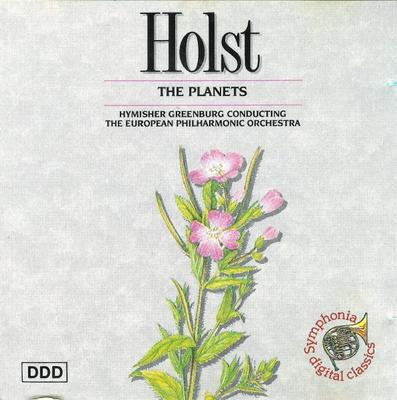 CD GUSTAV HOLST  Planets SYM017 Symphonia Digit UK Classical Used