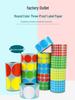 Round Waterproof Thermal Label Paper - Barcode Printer Adhesive Stickers