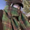 Cozy Retro-Style Unisex Cashmere Imitation Scarf – Warm Korean-Inspired Shawl for Autumn and Winter