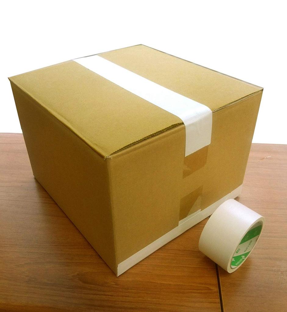 Nichiban Stoff 50mm x 25m Weißes Klebeband, Rolle, 102N5-50,