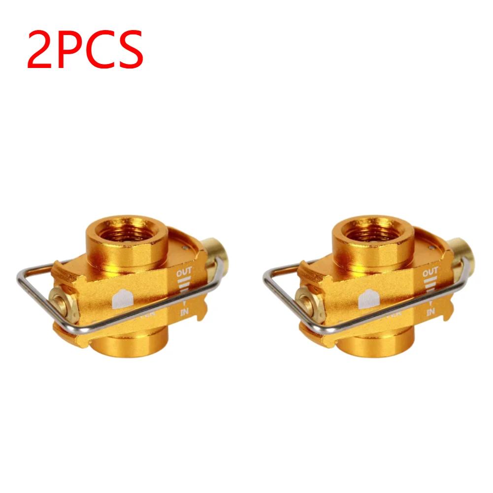 1/2Pcs Outdoor Camping Hiking Stove Burner Adaptor Furnace Converter Connector Leakproof Gas Cartridge Tank Cylinder Adapter