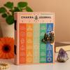 Leather Notebook Seven Chakra Deckle-Edge 7x5