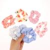 10Pcs Hair Rings Simple Cute Women Classic Large Intestine Hair Rings Marble Head Spring Summer Hair Accessories