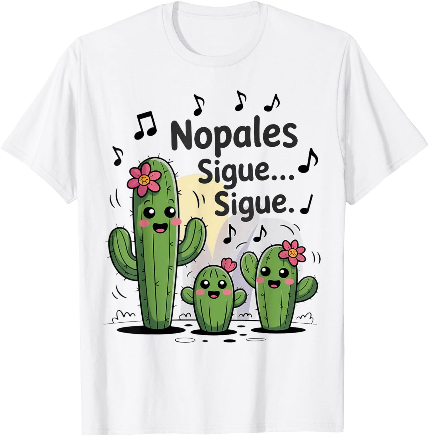 Nopales Sigue Sigue Cactus T-Shirt XXL