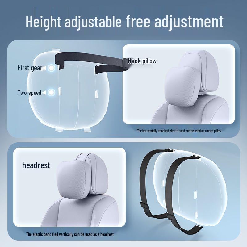 Geeignet für XPeng G7: Kopfstützen-Nackenkissen & Lendenstützen-Set – Autozubehör für Komfort & Innendekoration.