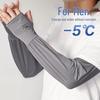 Unisex Ice Silk Sun Protection Sleeves - UV Protection for Summer Driving