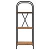 Vintage Wood Bookshelf 40 x 30 x 109 cm Engineered Wood