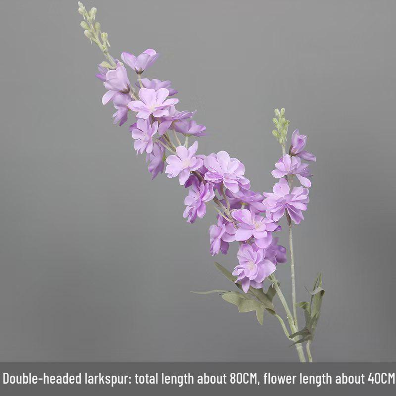 10-Piece Purple Floral Artificial Flower Set for Wedding and Aisle Decor