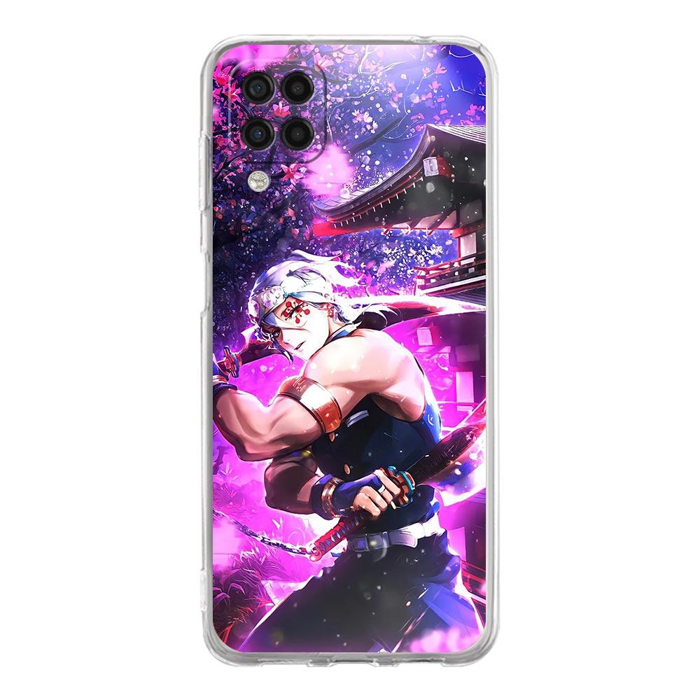 Husa de telefon Demon Slayer Tengen Uzui pentru Samsung Galaxy A51 A71 A21S A12 A11 A31 A41 A03S A13 A33 A73 A53 A52 A32 5G A23