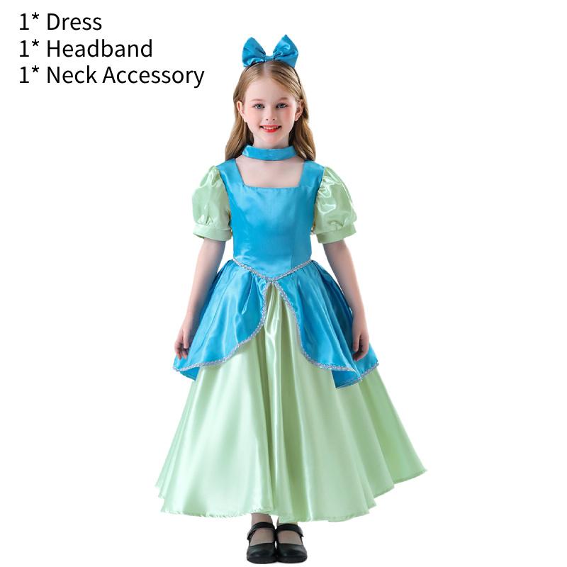 

Enchanting Pink Cinderella Princess Dress For Girls Perfect For Halloween Events And Cosplay 120(For Children)
