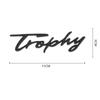 Metall-Trophäen-Abzeichen Emblem Auto Heck LKW Fenster Aufkleber Decals Auto Styling Für Morris Garages M-G MG5 MG6 ZS HS MG3 XPower