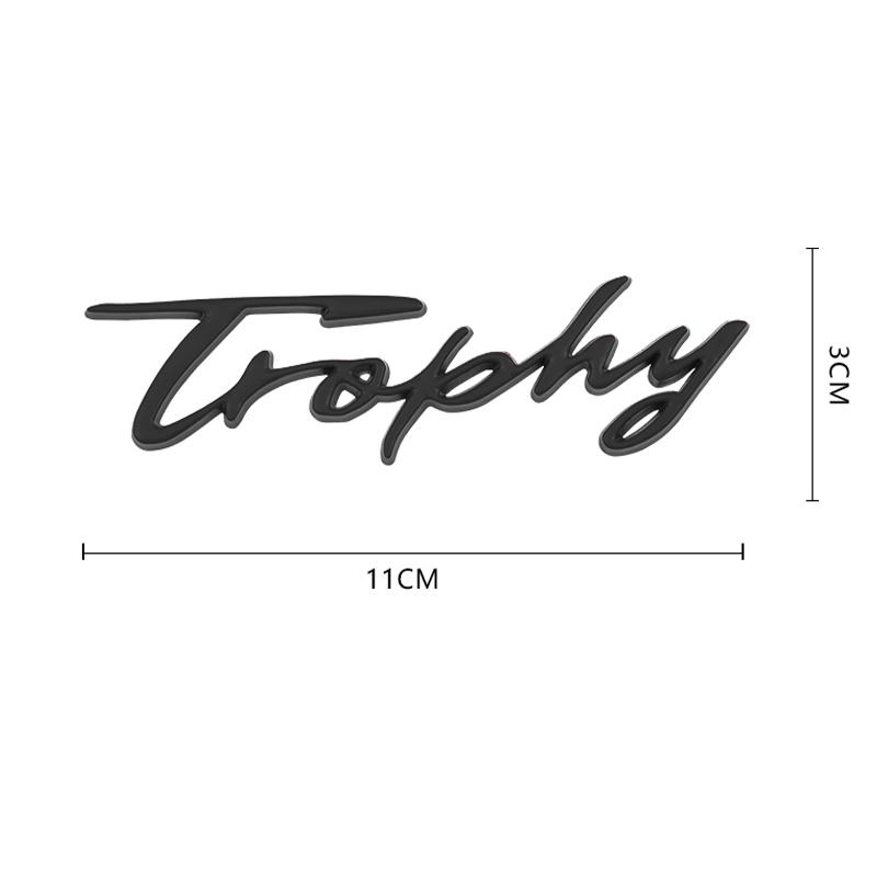 Metall-Trophäen-Abzeichen Emblem Auto Heck LKW Fenster Aufkleber Decals Auto Styling Für Morris Garages M-G MG5 MG6 ZS HS MG3 XPower