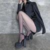 Women's Sheer Tights Control Top Pantyhose Rainbow Gradients Tights,High Waist Pantyhose Thigh High Stockings Hosiery