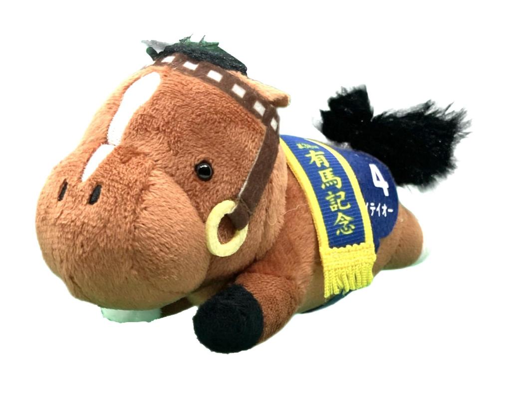 Thoroughbred Collection Lying Down Mascot BC 12cm Approx. (Tokai Teio)