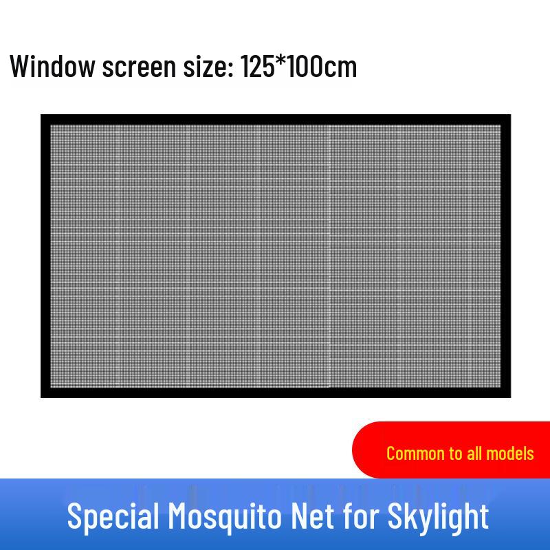 Magnetic SUV Panoramic Sunroof Anti-Mosquito Net and Sunshade