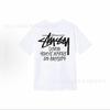 2025 new STU three standards complete spring and summer new tide brand classic cruise printed letters men and women with the same short sleeves