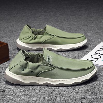 Men Vulcanized Shoes 2024 Summer New Men's Casual Shoes Breathable Walking Canvas Shoes Breathable Loafer Light Male Sneakers