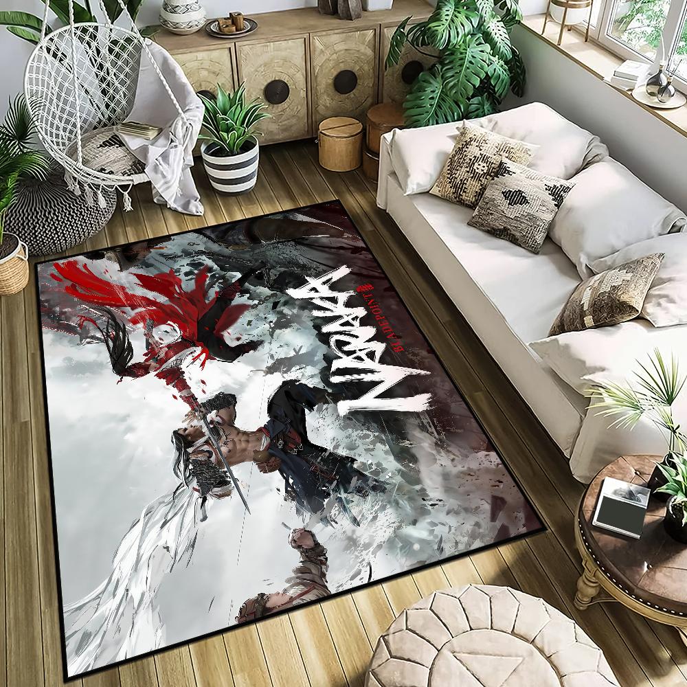 Game N-Naraka Bladepoint Small Carpet Bedside Kitchen Bath Living Home House Bedroom Floor Mat Doormat Rug Decoration