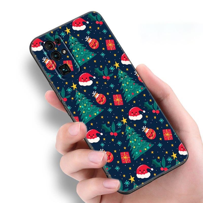 Snehové Veselé Vianoce Puzdro na telefón Pre Huawei Honor 60 50 Mate 40 30 20 10 Lite Nova 9 8 Pro 7 SE Y60 30S 8i 7i 5T Prémiový Kryt