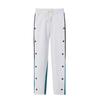 Men's Funky Pants Casual Colour Block Button Trousers Sweatpants Men's Straight Legs