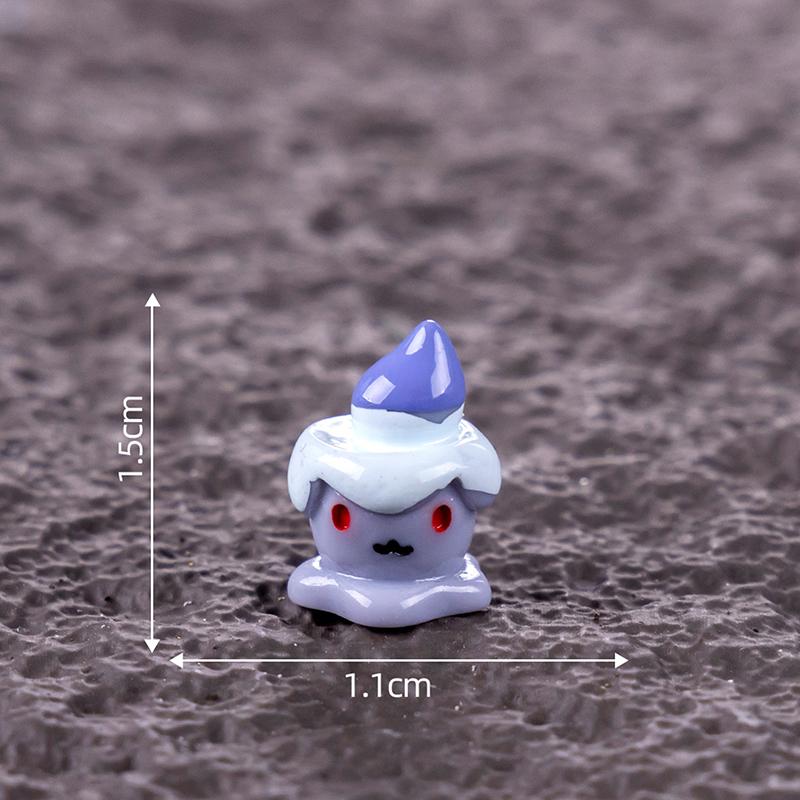 Halloween Micro Landscape Decoration Miniature Figurines Cartoon Resin Small Ornaments Crafts Cute Pumpkin Ghost Decoration