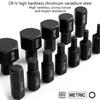 14Pcs 1/2 Inch Drive Key Sockets Hexagon Bit Socket Set For Ratchet 3mm-24mm
