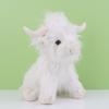 Hot Cute Highland Cow Plush Toys Stuffed Animal Toy Dolls Simulation Long Hair Cow Plush For Kids Birthday Gift Home Decoration