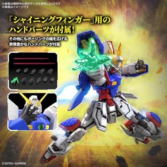 BANDAI SPIRITS RG Mobile Fighter G Gundam Shining 1 144 Scale Pre-colored Plastic Model