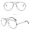 Finished Myopia Glasses Women Men Double Beam Nearsighted Eyewear Metal Frame Minus Diopter -0.5 To -6.0 HD Prescription Glasses
