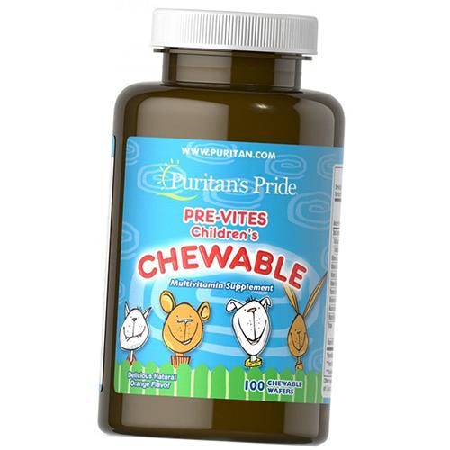 

Дитячі мультивітаміни, Pre-Vites Children s Multivitamin, Puritan s Pride 100таб Апельсин (36367208) 100tab Orange