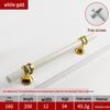 Modern Nordic Brass Cabinet & Wardrobe Double-Hole Handle