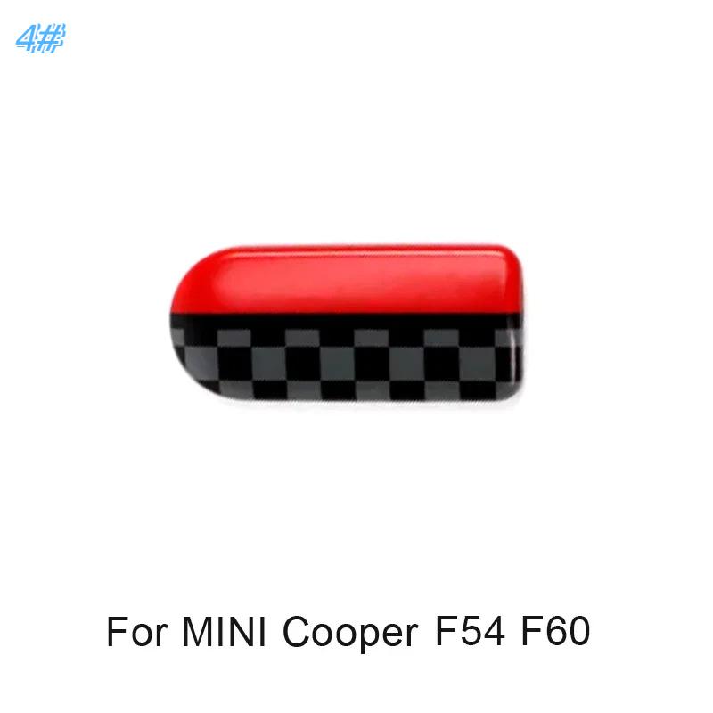 Black Flag Car Glove Box Handle Decorative Storage Box cover Sticker For MINI Clubman COOPER S F55 F56 F57 F54 F60 Car-Styling