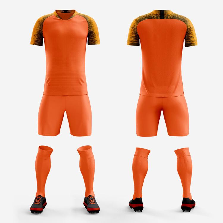 

New Football Jersey Set Children S Men S Jersey Kindergarten Primary And Secondary School Student Training Jersey Sports Adult Competition Jersey kids size 28 помаранчевий