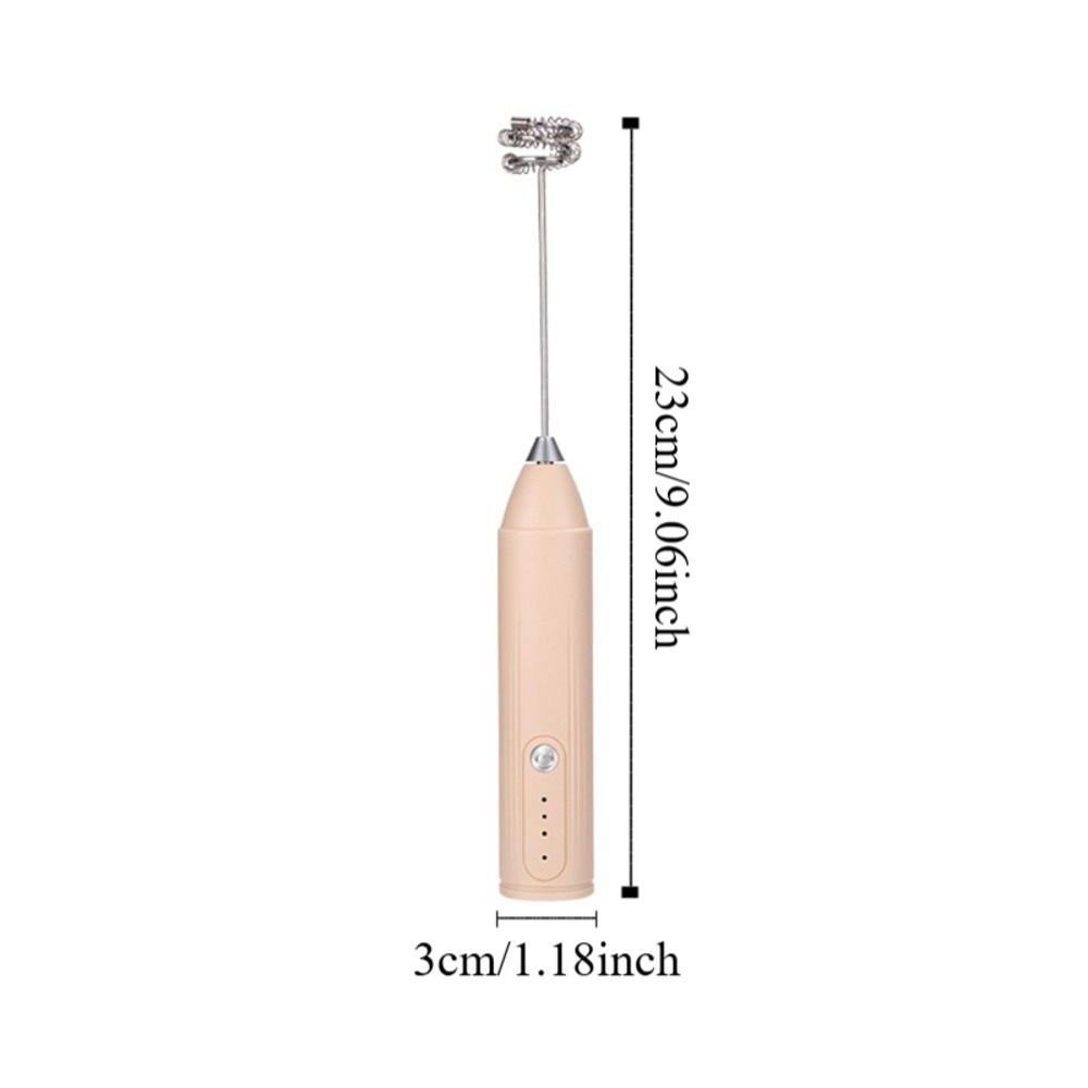Stainless Steel Mixer Head Electric Milk Frother Handheld Coffee Mixer  Coffee Making