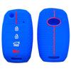 Suitable for Kia K5 Optima Sportage K3 Sorento Folding 4-button Honeycomb Pattern Silicone Car Key Cover