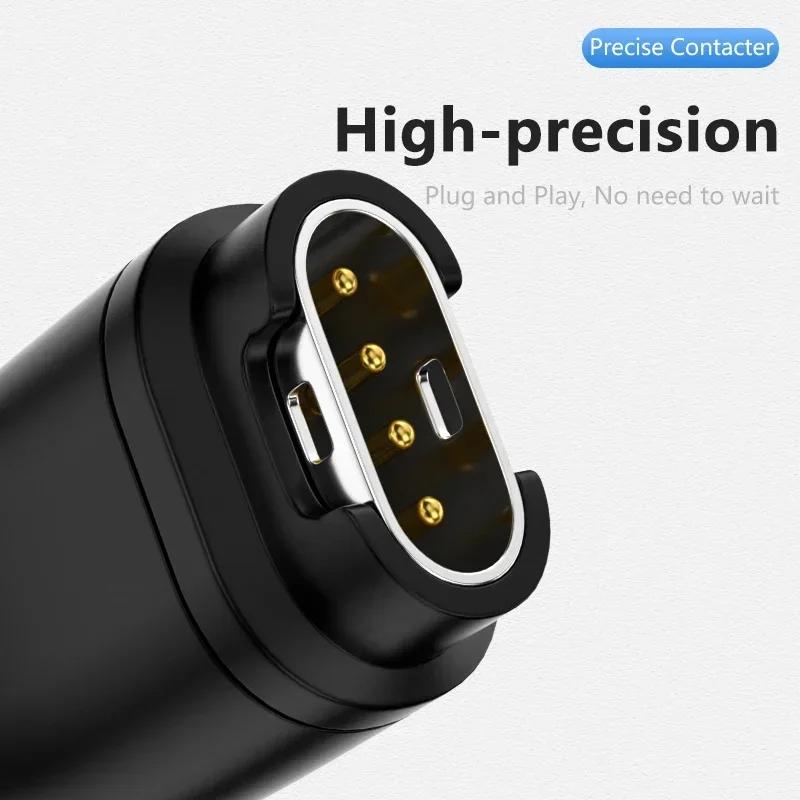 Konektor adaptéru nabíječky USB typu C/Micro/IOS na 4piny pro hodinky Garmin Fenix 7/6/5/7X/6X/5X/ Venu 2 plus Převodník nabíjení