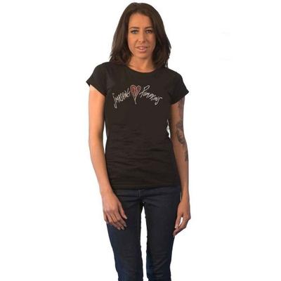 The Smashing Pumpkins Womens/Ladies Gish Heart Cotton T-Shirt