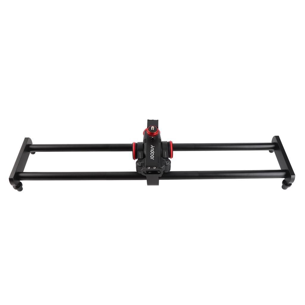 Camera Video Dolly Slider Kit with 3 Wheel Auto Dolly Car APP Control Stepless Adjustable Speed + 60cm 23.6in Track