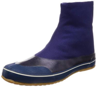 MoonStar Work Tabi Kichibi Navy 2E Men's/Women's Socks, "Taian 04," Durable, Blue, 22.5 Cm,